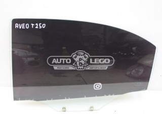 стекло двери задней левой Chevrolet Aveo T250 [рестайлинг] T250 2006, 1.4 л., MPI, F14D3, бензин, МКПП, серебристый, седан, передний привод