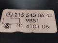 переключатель подрулевой (стрекоза) Mercedes-Benz CL-Класс C215 2000, 5.8 л., M137E58, бензин, АКПП, серебристый, купе, задний привод, 2155400645 - фото №4