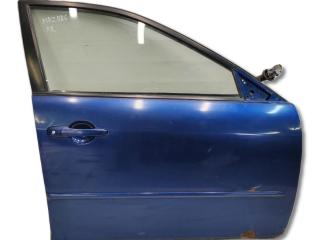 дверь передняя правая Mazda 6 1 поколение [рестайлинг] GG 2006, 1.8 л., L8-DE, бензин, МКПП, синий, седан, передний привод