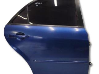 дверь задняя правая Mazda 6 1 поколение [рестайлинг] GG 2006, 1.8 л., L8-DE, бензин, МКПП, синий, седан, передний привод
