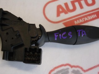 переключатель поворотов Ford Fiesta 5 поколение [рестайлинг] AX 2007, 1.4 л., FXJA, бензин, МКПП, синий, купе, передний привод, 1S7T13335AE