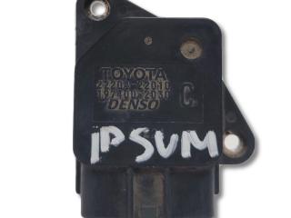 расходомер воздуха Toyota Ipsum 2 поколение ACM21W 2002, 2.4 л., MPI, 2AZ-FE, бензин, АКПП, черный, универсал, передний привод, правый руль, 197400-2030, 22204-22010