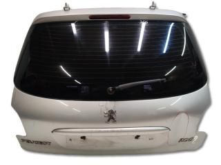 крышка багажника (дверь 3-5) Peugeot 206 1 поколение [рестайлинг] 2A 2006, 1.4 л., KFW, бензин, МКПП, серебристый, хетчбэк 5 дв., передний привод