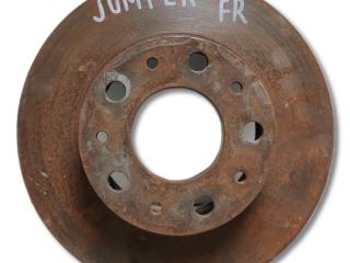 диск тормозной передний Citroen Jumper 2 поколение L4H2 2010, 2.2 л., 4HU (P22DTE), дизель, МКПП, синий, фургон, передний привод