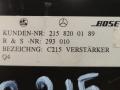 усилитель музыкальный Mercedes-Benz CL-Класс C215 2000, 5.8 л., M137E58, бензин, АКПП, серебристый, купе, задний привод, 2158200189 - фото №3