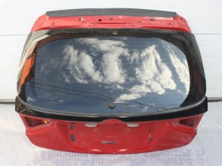 крышка багажника (дверь 3-5) Subaru Impreza 3 поколение (GE/GV/GH/GR) GE3 2007, 1.5 л., EL154, бензин, АКПП, красный, хетчбэк 5 дв., передний привод