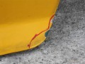крышка багажника (дверь 3-5) Toyota Echo 1 поколение NCP10 2001, 1.5 л., 1NZ-FE, бензин, АКПП, желтый, седан, передний привод, 6440152020 - фото №4