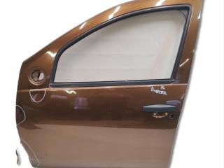 дверь передняя левая Renault Duster 1 поколение HSA 2013, 1.6 л., K4M 690, бензин, МКПП, коричневый, универсал, передний привод