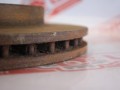 диск тормозной передний Mitsubishi Eterna 1994, бензин, серый, седан, передний привод, правый руль - фото №3