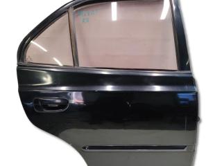 дверь задняя правая Hyundai Accent 2 поколение (LC) 2008, 1.5 л., бензин, МКПП, черный, седан, передний привод