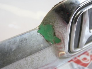 накладка двери (крышки) багажника Honda Fit Aria 1 поколение GD6 2002, 1.5 л., L15A, бензин, АКПП, серый, седан, передний привод, правый руль