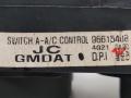 блок управления печки / климат-контроля Chevrolet Lacetti 1 поколение J200 2004, 1.6 л., F16D3, бензин, МКПП, серо-зеленый, хетчбэк 5 дв., передний привод, 96615408 - фото №4