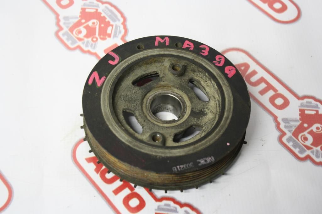 шкив коленвала Mazda Demio DW (1996 - 1999), 1.4 л., ZJ-VE, бензин - фото №1