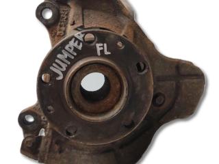 кулак поворотный левый Citroen Jumper 2 поколение L4H2 2010, 2.2 л., 4HU (P22DTE), дизель, МКПП, синий, фургон, передний привод