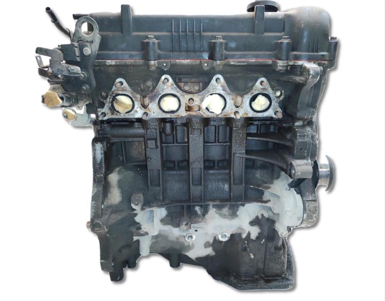 двигатель Hyundai Solaris 1 поколение RB 2011, 1.4 л., G4FA, бензин, МКПП, серебристый, хетчбэк 5 дв., передний привод - фото №1