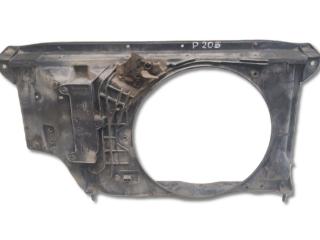 передняя панель крепления облицовки (телевизор) Peugeot 206 1 поколение [рестайлинг] 2A 2003, 1.4 л., KFW, бензин, МКПП, серебристый, передний привод, 9649096980, 19649097230