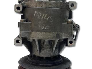компрессор кондиционера Toyota Prius 1 поколение NHW10 1999, 1.5 л., 1NZ-FXE, гибрид, синий, седан, передний привод, правый руль, 442100-1070, 8832047010