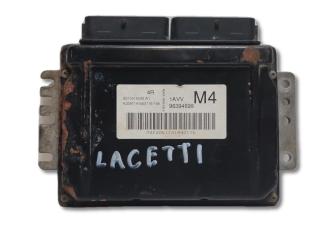 блок управления двигателем Chevrolet Lacetti 1 поколение J200 2004, 1.6 л., F16D3, бензин, МКПП, серо-зеленый, хетчбэк 5 дв., передний привод, S010016042A1, 96394699