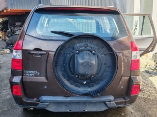 накладка на бампер Chery Tiggo 3 1 поколение 2018, 1.6 л., SQRE4G16, бензин, вариатор, коричневый, универсал, передний привод