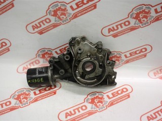 насос масляный Mitsubishi Mirage 5 поколение C12A 1995, 1.3 л., 4G13 (12V), бензин, АКПП, серый, купе, передний привод, правый руль