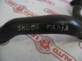 патрубок радиатора Skoda Fabia 2 поколение [рестайлинг] 2011, 1.2 л., BZG, бензин - фото №2