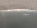 капот Renault Logan 1 поколение L8 2008, 1.4 л., K7J 710, бензин, МКПП, серый, седан, передний привод - фото №4