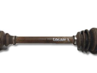 полуось передняя левая (приводной вал, ШРУС) Renault Logan 2 поколение [рестайлинг] L8 2019, 1.6 л., K7M 812, бензин, МКПП, белый, седан, передний привод, 391013297R