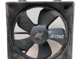 вентилятор радиатора Hyundai Accent 2 поколение [рестайлинг] 2005, 2.0 л., G4EC, бензин, МКПП, седан, 25380-25XXX
