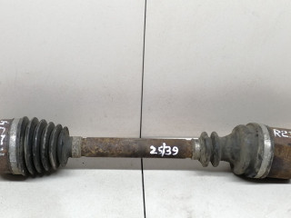 полуось передняя левая (приводной вал, ШРУС) Renault Scenic 2 поколение 2003, 1.9 л., DCi, F9Q 812, дизель, 6МКПП, бордовый, минивэн, 8200198016, 7711135420