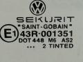 стекло двери передней правой Volkswagen Bora 1 поколение 2002, 1.9 л., TDi, ATD, дизель, 5МКПП, серебристый, седан, передний привод - фото №2