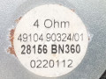 динамик двери Nissan Almera Tino V10 2002, 28156BN360, 49104903241, 0220112 - фото №5