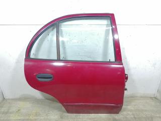 дверь задняя правая Hyundai Accent 1 поколение [рестайлинг] 1998, 1.3 л., i, бензин, АКПП, бордовый, хетчбэк 5 дв., передний привод, 7700422520