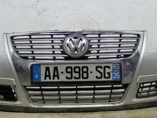 бампер передний Volkswagen Passat B6 2008, 2.0 л., TDi, CBAB, дизель, 6МКПП, серебристый, универсал