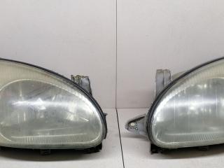 фара левая Daewoo Lanos T100 1998, 1.3 л., MPI, A13SMS, бензин, 5МКПП, зелёный, хетчбэк 3 дв., передний привод, 96304611, 96304610