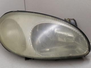 фара правая Daewoo Lanos T100 1998, 1.3 л., MPI, A13SMS, бензин, 5МКПП, зелёный, хетчбэк 3 дв., передний привод, 96304611