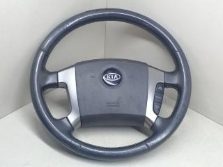 руль Kia Sorento 1 поколение 2004, 2.5 л., CRDi, D4CB, дизель, 5МКПП, чёрный, внедорожник 5 дв., полный подключаемый привод, 561003E770CQ