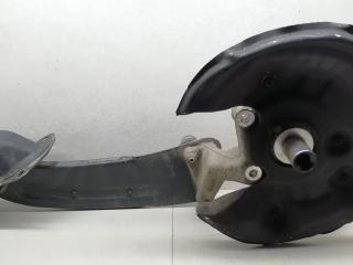 кулак задний левый Volkswagen Passat B6 2008, 2.0 л., TDi, CBAB, дизель, 6МКПП, серебристый, универсал, 5N0615611C, 3C0505225A