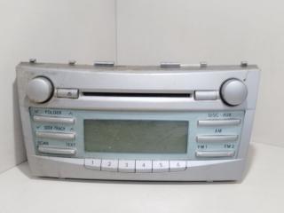 магнитола Toyota Camry 7 поколение XV40 2009, 2.4 л., АКПП, серебристый, седан, передний привод, 86120-06181, 123000-0660C101