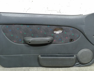 обшивка двери передняя левая Hyundai Accent 1 поколение (X3) [рестайлинг] 1997, 1.3 л., i, бензин, 5МКПП, синий, хетчбэк 3 дв., передний привод, 8230122221VN