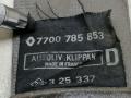ремень безопасности Renault 19 2 поколение B53B 1993, 1.8 л., бензин, 5МКПП, красный, хетчбэк 5 дв., передний привод, 7700785853 - фото №4