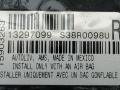 ремень безопасности Chevrolet Cruze 1 поколение [рестайлинг] 2014, 1.8 л., i, бензин, АКПП, бежевый, седан, передний привод, 13297099, S38R0098U - фото №5
