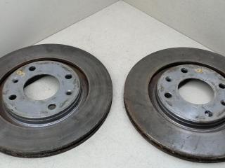 диск тормозной передний Citroen Xantia 1 поколение 1997, 1.9 л., D, дизель, 5МКПП, тёмно-серый металлик, хетчбэк 5 дв., передний привод