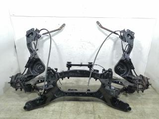 балка подвески задняя Nissan X-Trail T31 NT31 2009, 2.0 л., DCi, дизель, МКПП, серый, внедорожник 5 дв., полный подключаемый привод, 55400JG200, 43202JG200