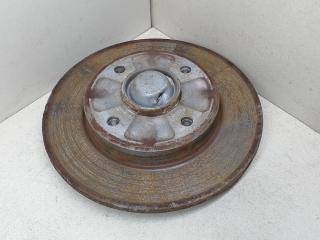 диск тормозной задний Citroen C3 Picasso 1 поколение 2012, 1.4 л., i, бензин, 5МКПП, чёрный