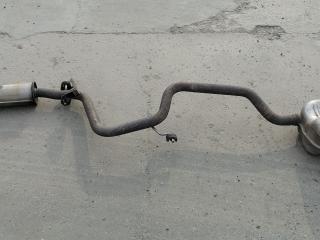 глушитель Nissan X-Trail T30 2004, 2.2 л., DCi, дизель, серебристый, внедорожник 5 дв., полный подключаемый привод