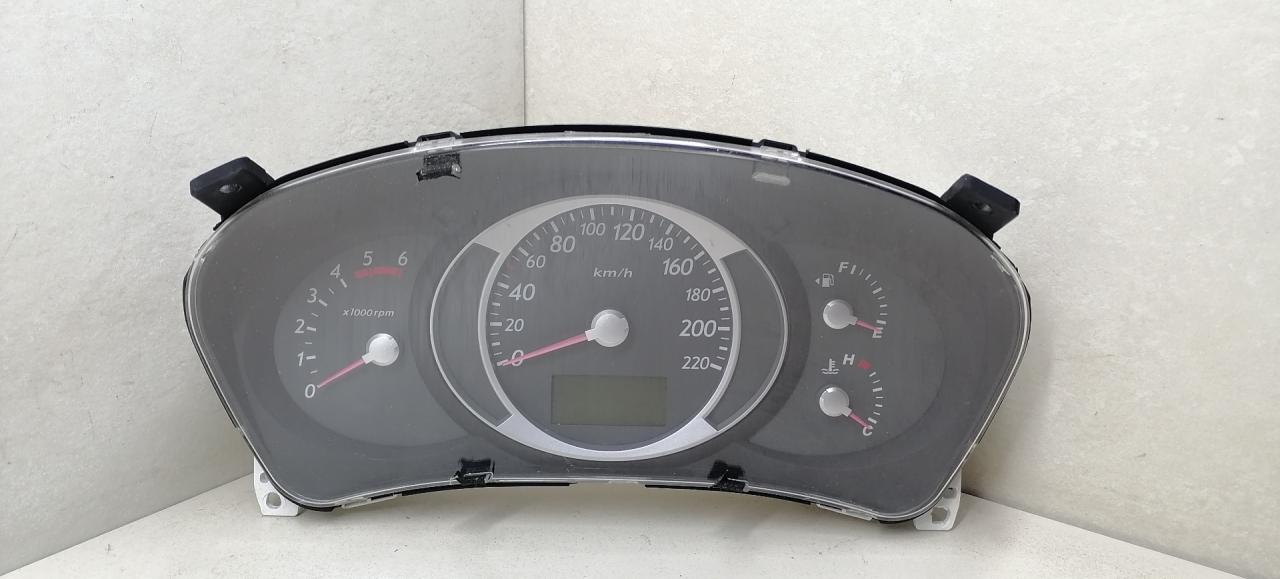 щиток приборов (приборная панель) Hyundai Tucson 1 поколение 2006, 2.0 л., CRDi, дизель, АКПП, чёрный, внедорожник 5 дв., передний привод, 94023-2E480, 11001-003900H - фото №1