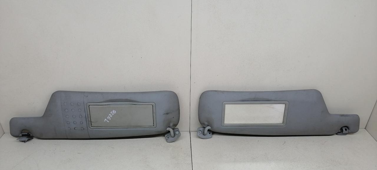 козырек солнцезащитный Citroen Xantia 1 поколение 1997, 1.9 л., D, дизель, 5МКПП, тёмно-серый металлик, хетчбэк 5 дв., передний привод - фото №1