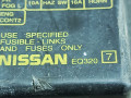 блок предохранителей Nissan X-Trail T30 2004, 2.2 л., DCi, дизель, МКПП, серебристый, внедорожник 5 дв., полный подключаемый привод, 7154-3266YA2, 24382AUO10, EQ320 - фото №6