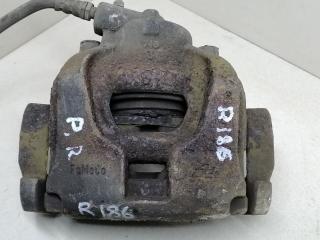 суппорт передний правый Ford S-Max 1 поколение 2006, 1.8 л., TDCi, дизель, 6МКПП, серебристый, минивэн, передний привод, ATE