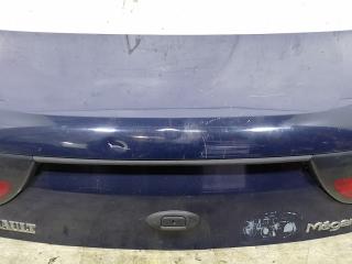 крышка багажника (дверь 3-5) Renault Megane 1 поколение LA0E 1996, 1.4 л., i, E7J 764, бензин, 5МКПП, синий, седан, передний привод